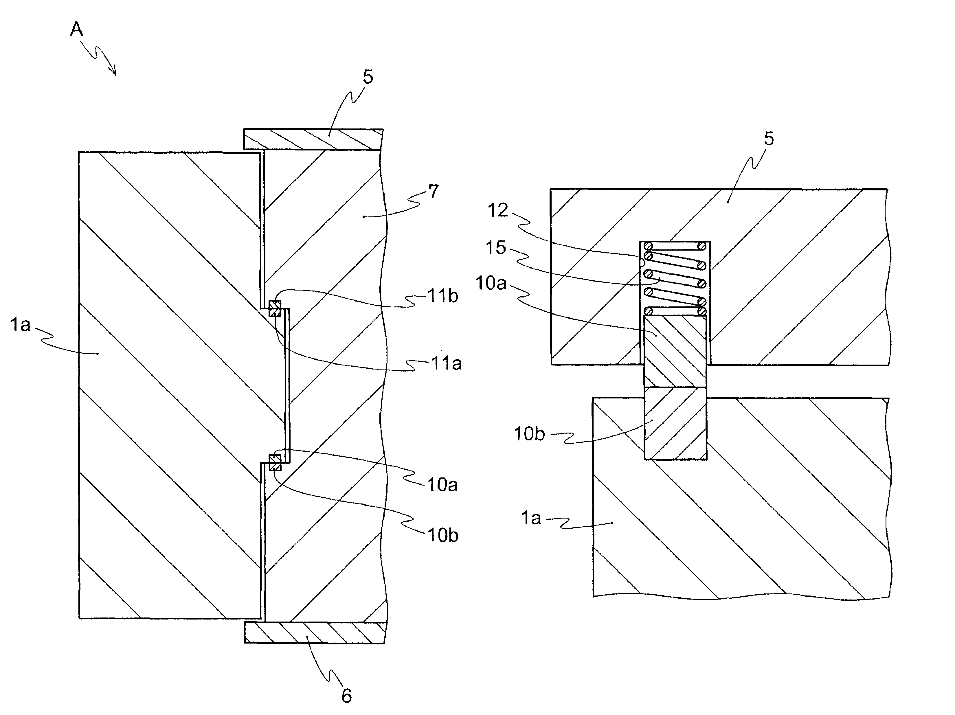 Door opening/closing structure