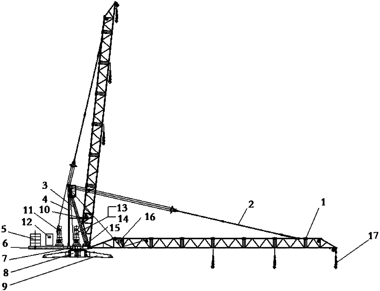 A roof lifting device