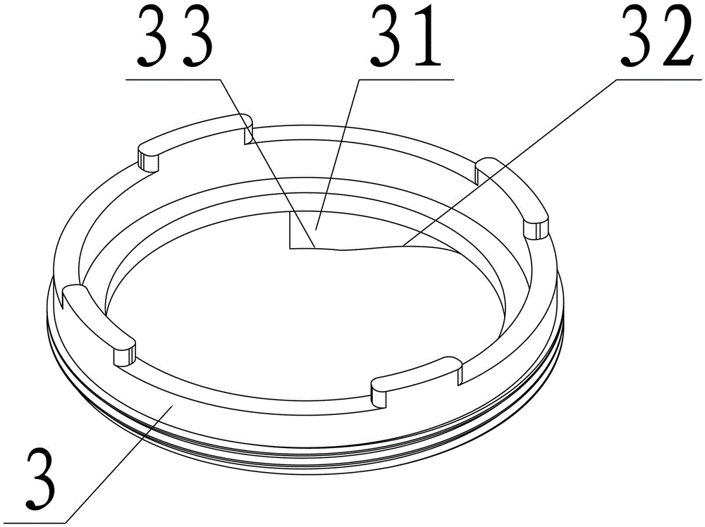 A suturing and cutting differential device of a circumcision suturing device