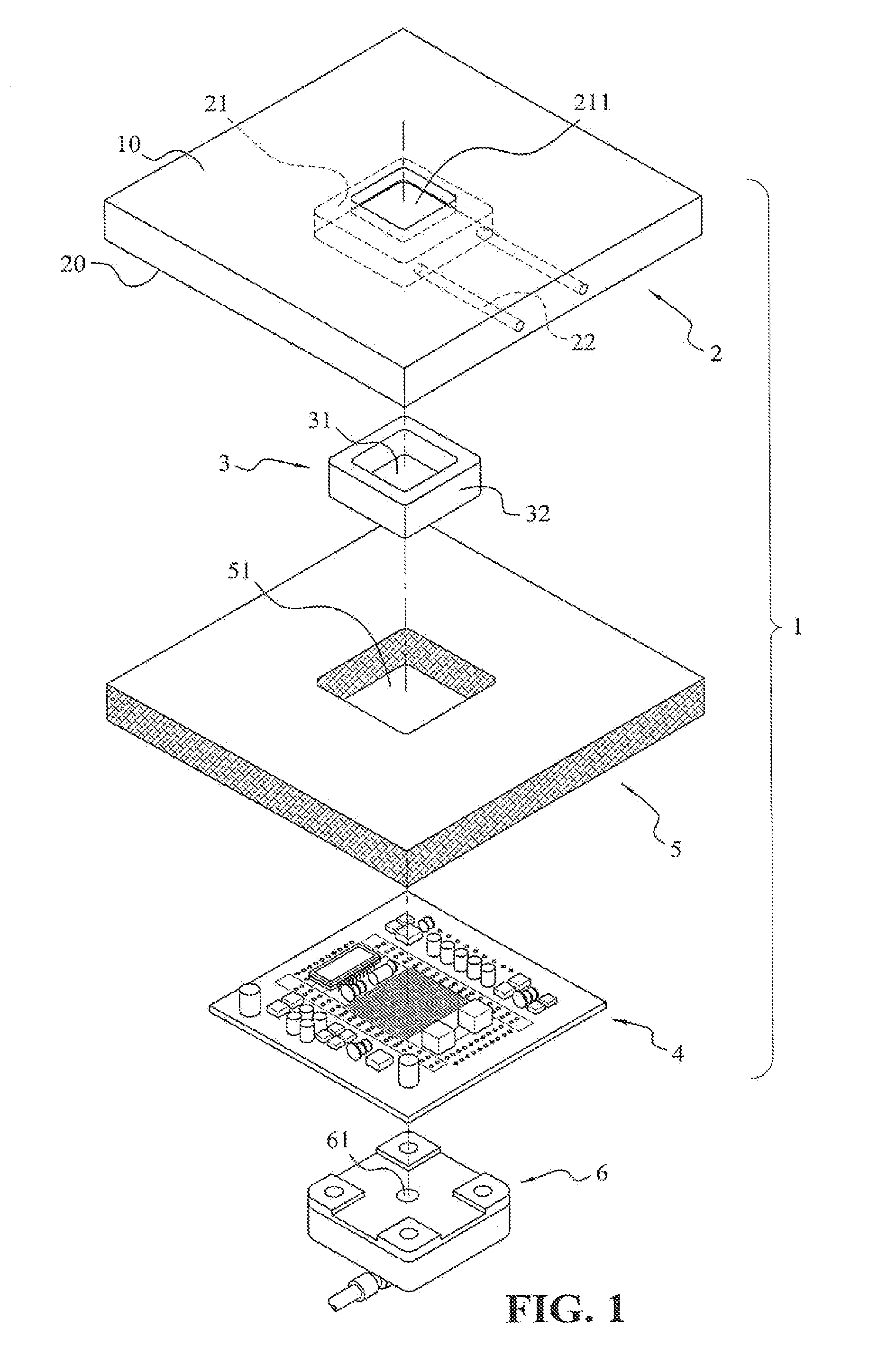 Temperature Control Module For A Socket