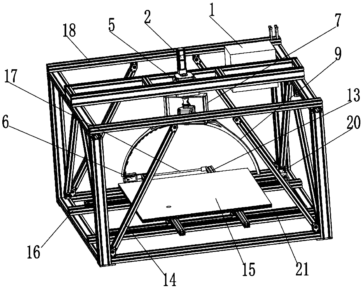 A full light field 3D material scanning device and image processing method thereof