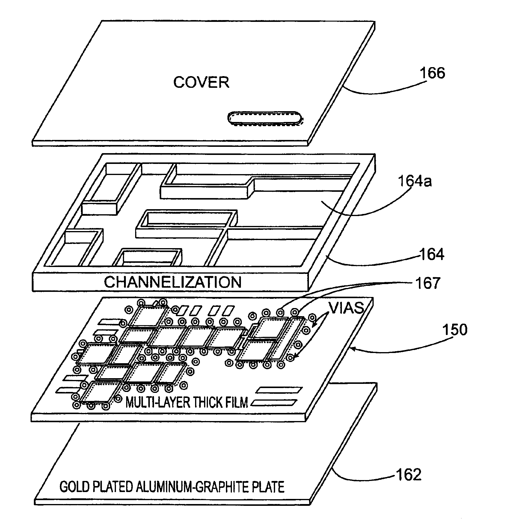 Millimeter wave (MMW) transceiver module with transmitter, receiver and local oscillator frequency multiplier surface mounted chip set