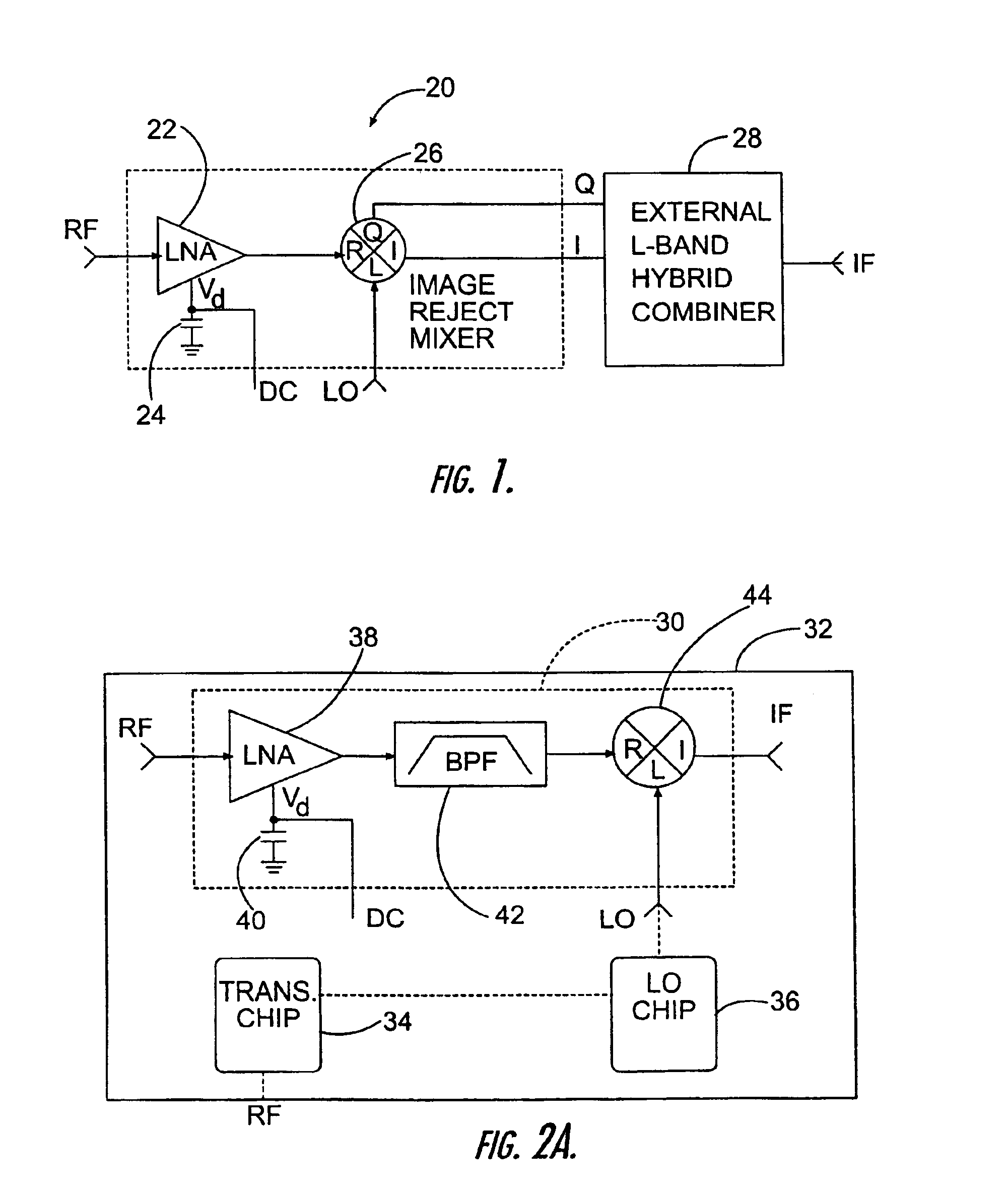 Millimeter wave (MMW) transceiver module with transmitter, receiver and local oscillator frequency multiplier surface mounted chip set