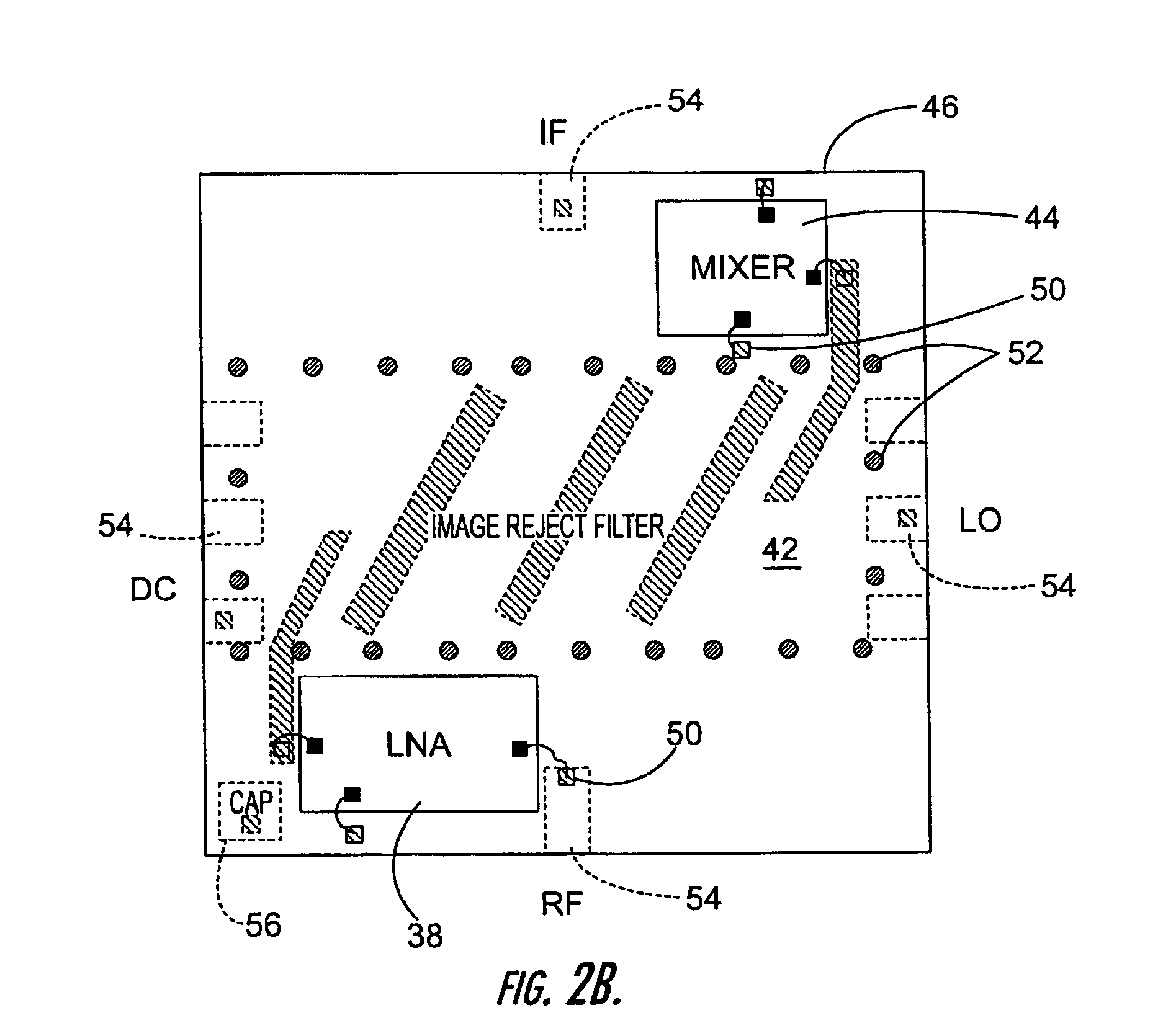 Millimeter wave (MMW) transceiver module with transmitter, receiver and local oscillator frequency multiplier surface mounted chip set