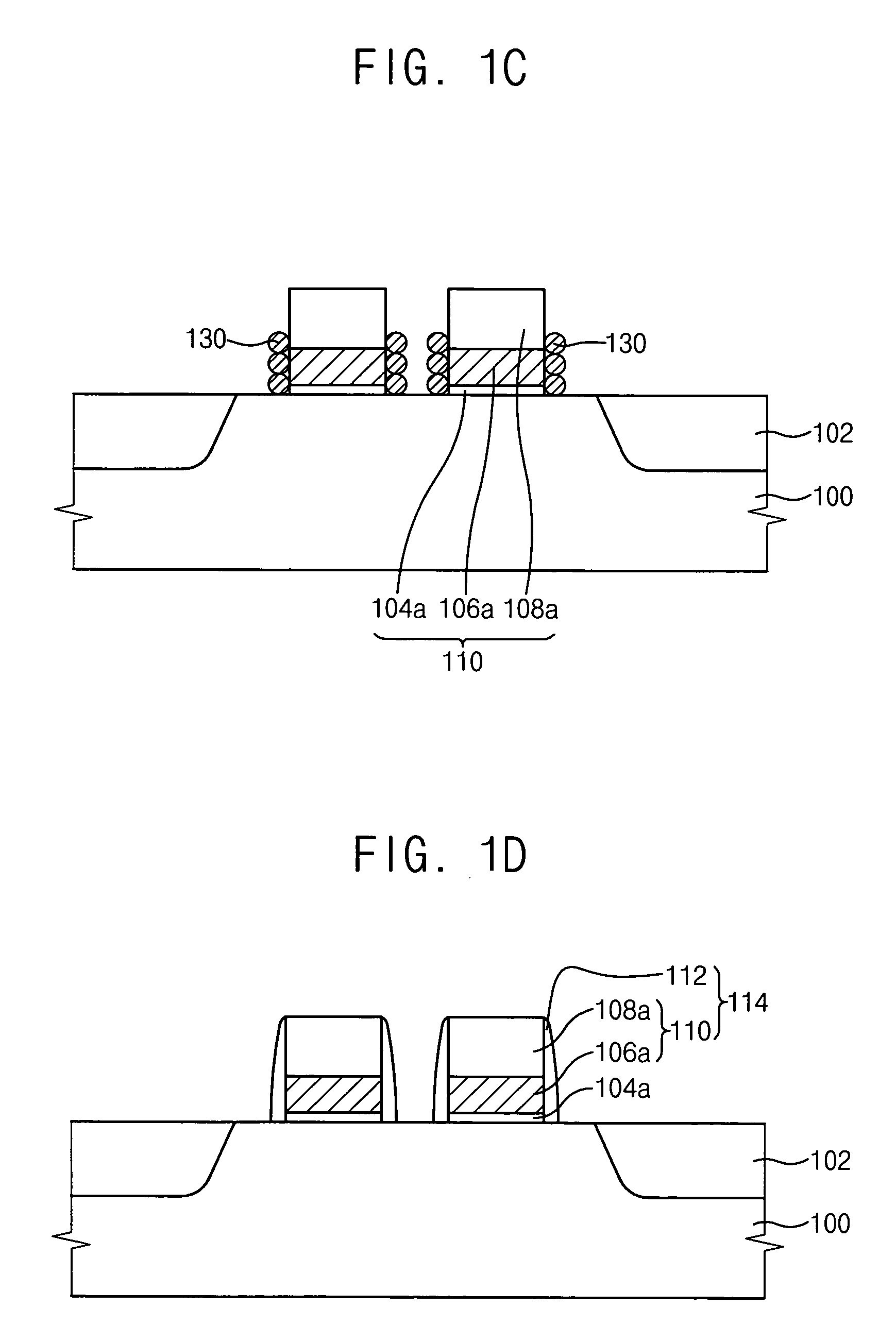 Corrosion-inhibiting cleaning compositions for metal layers and patterns on semiconductor substrates