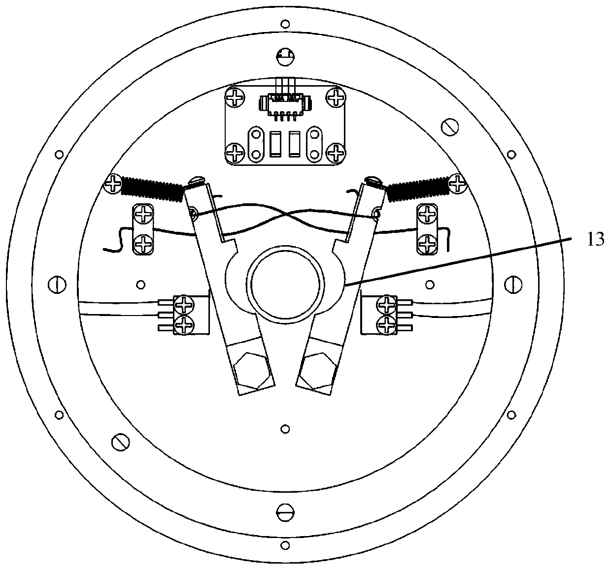 Power supply and control circuit applied to CubeSat brake sail