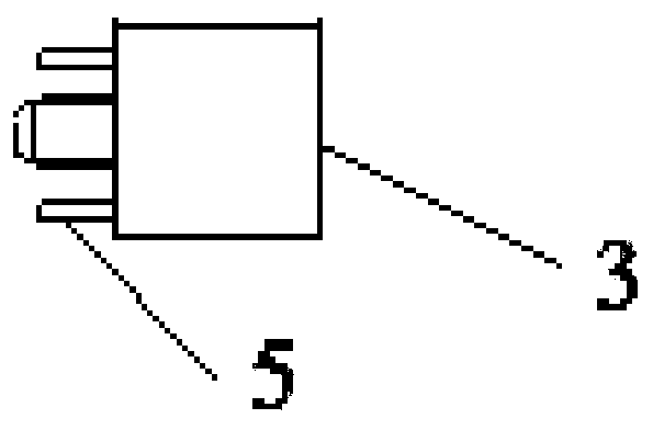 Protection tool and method for square socket during spraying of printed piece