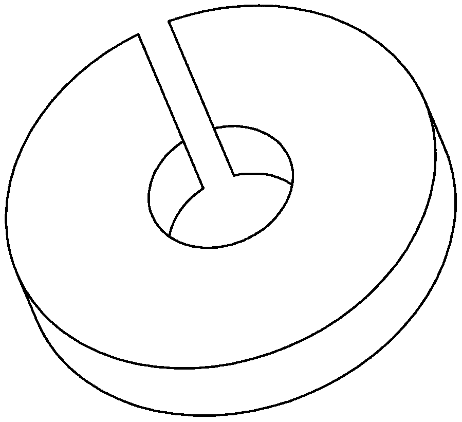 Millimeter wave single-dielectric-support coaxial adapter