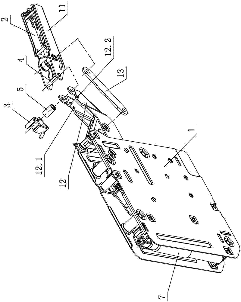 An Angle Limiting Mechanism of a Furniture Turning Device