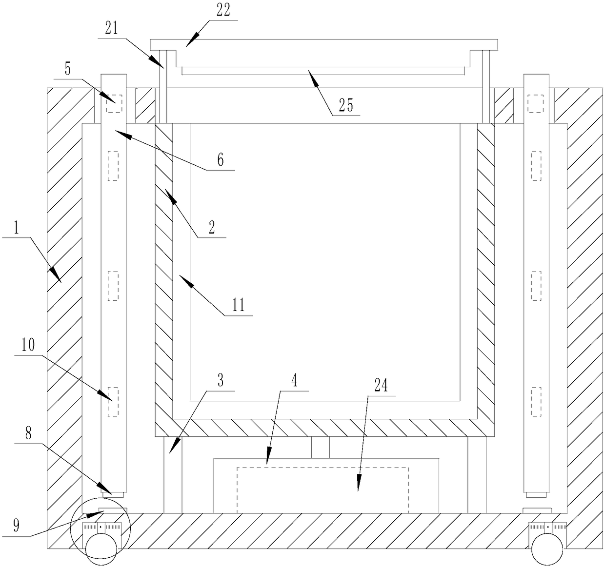 A shipping freezer and fresh-keeping box