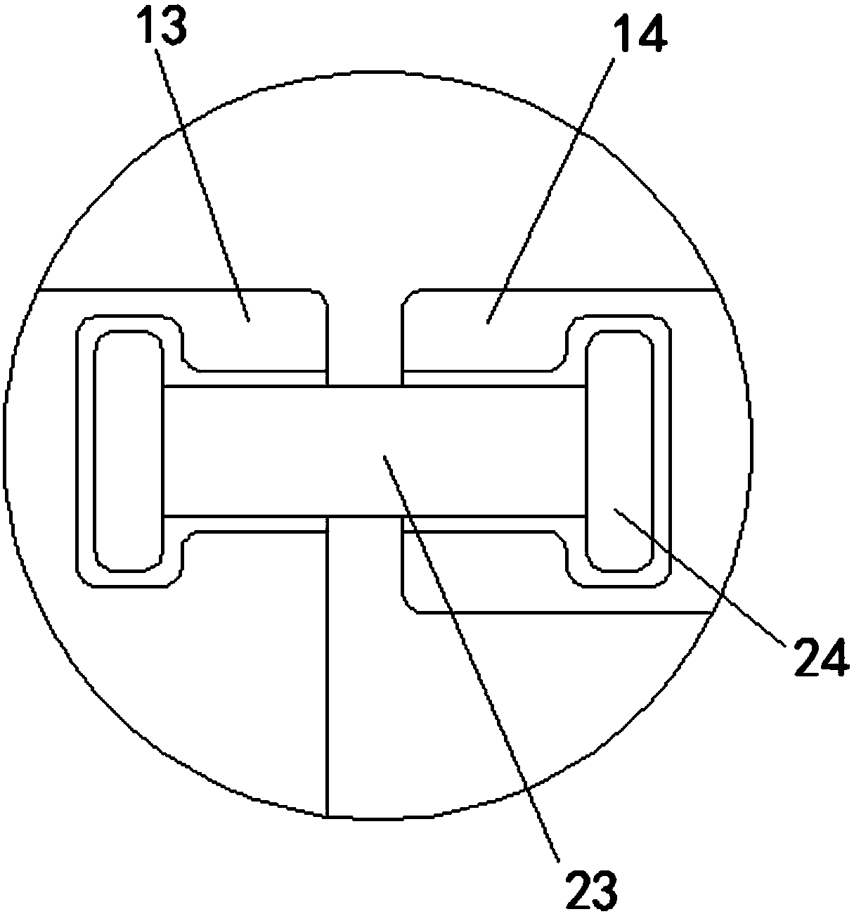 Cutting device for carton production