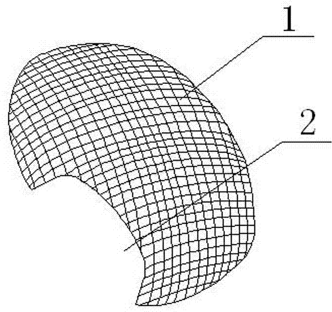 Craniocerebral three-dimensional forming restoration with muscle base window and preparation method thereof