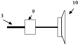 Deposited water defect damage detection method and system for inner part of composite material based on microwave excitation