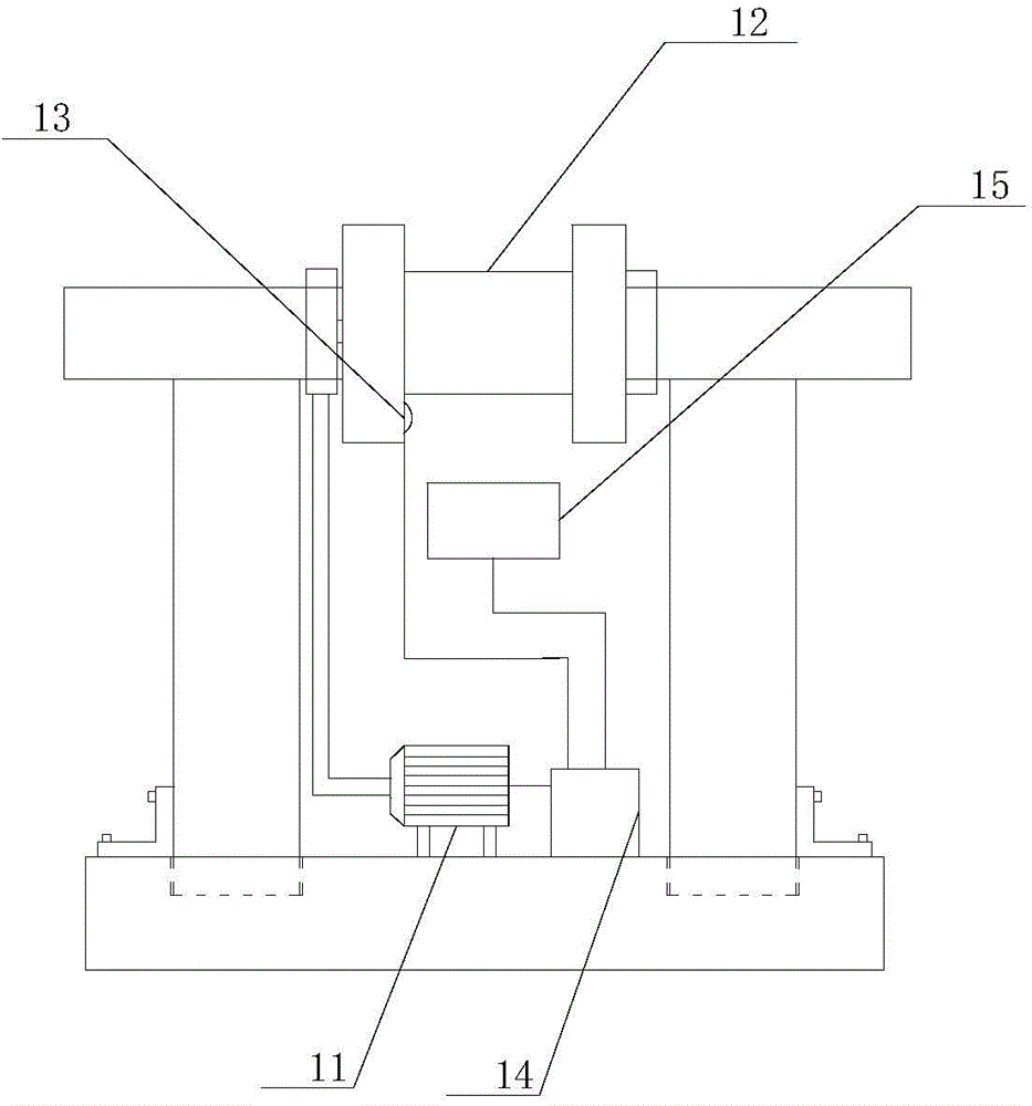 Adjustable textile machine winding device