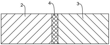 Bipolar sodium ion battery and preparation method thereof