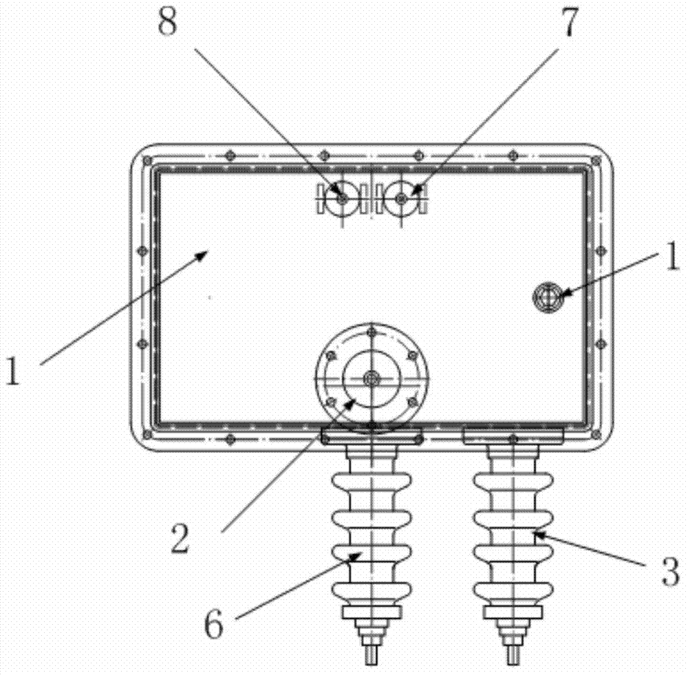 Transformer fault simulating device