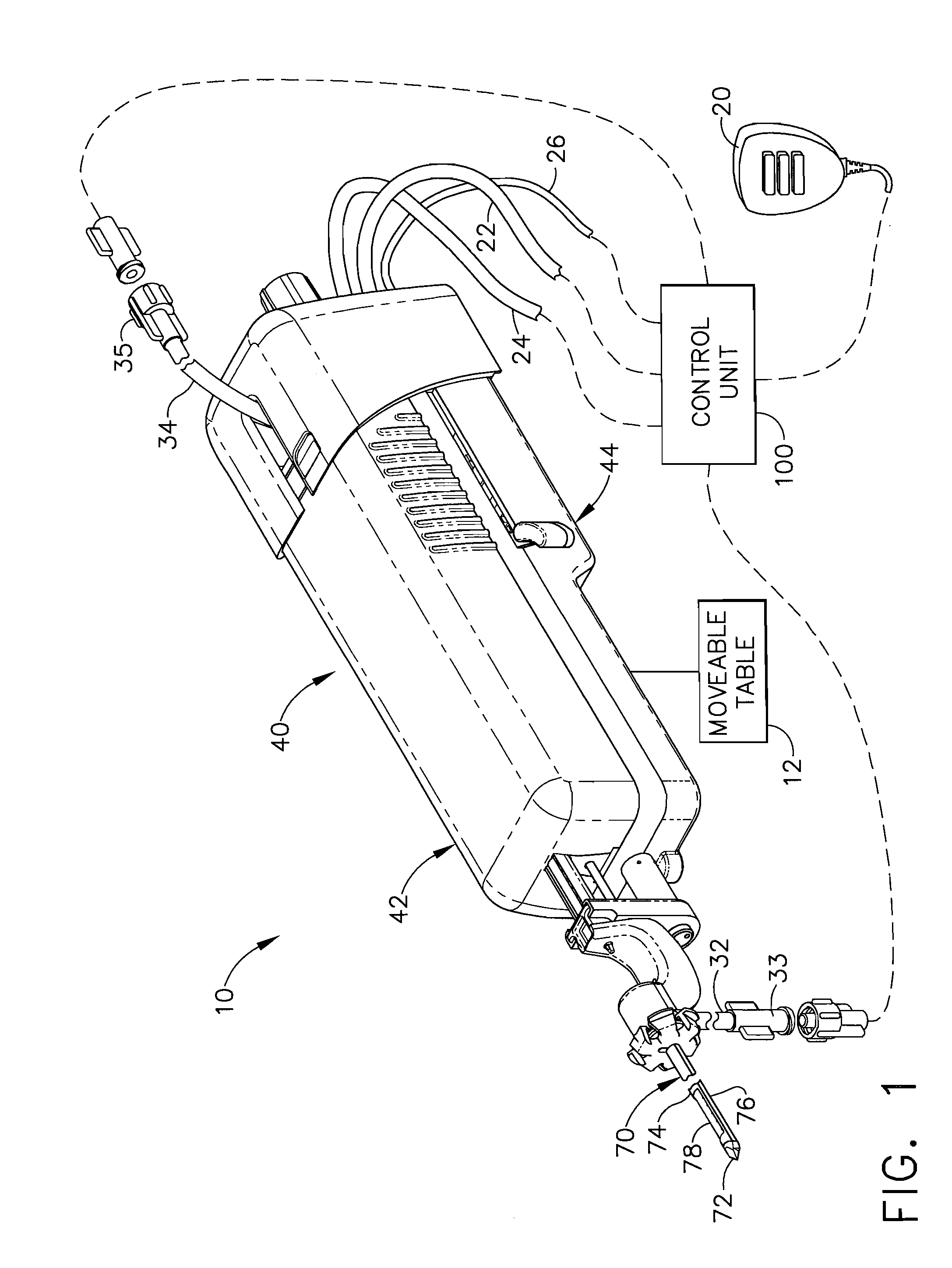 Remote thumbwheel for a surgical biopsy device