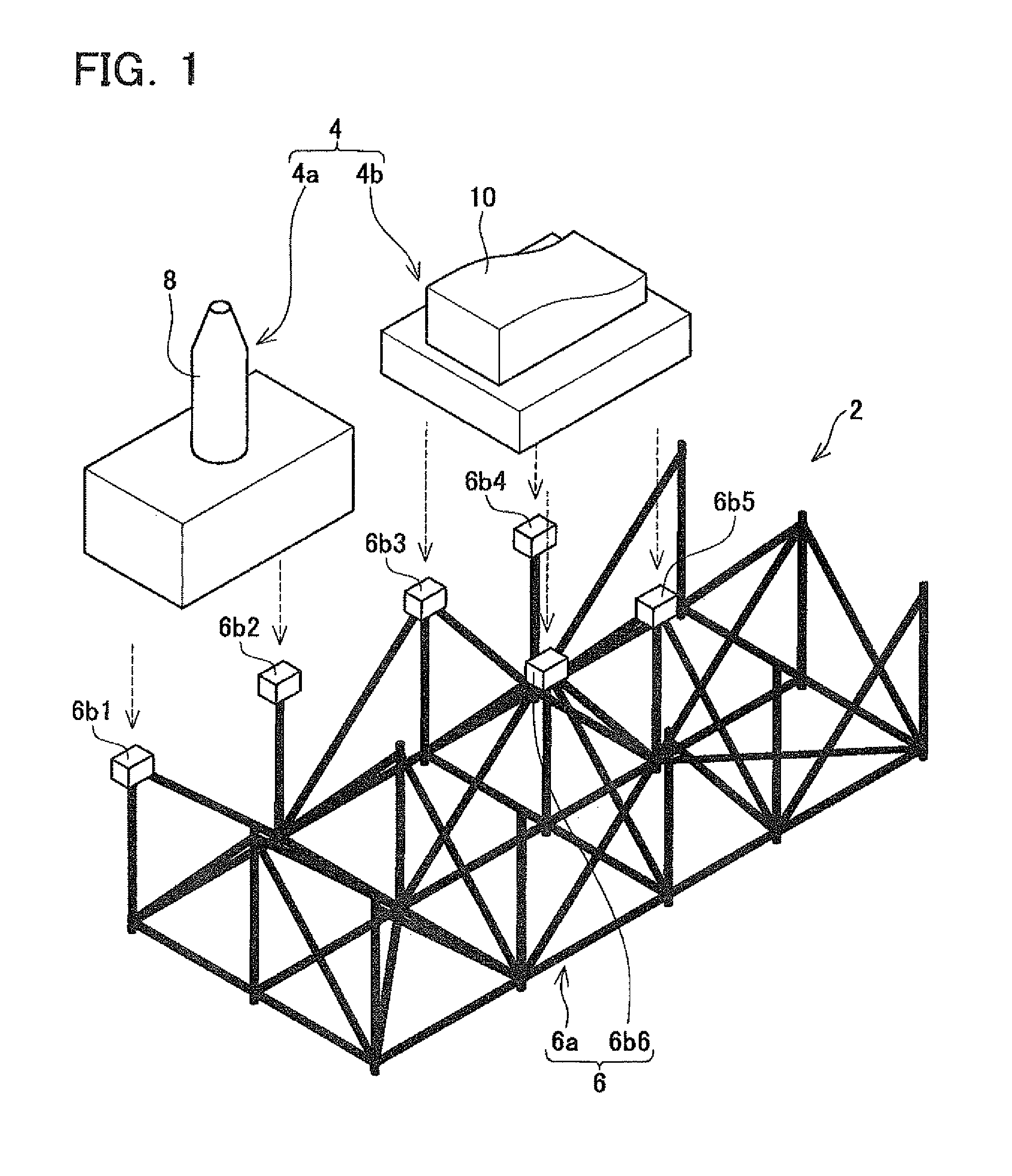 Evaporative pattern, method of forming an evaporative pattern, and method of forming a metal mold by using an evaporative pattern