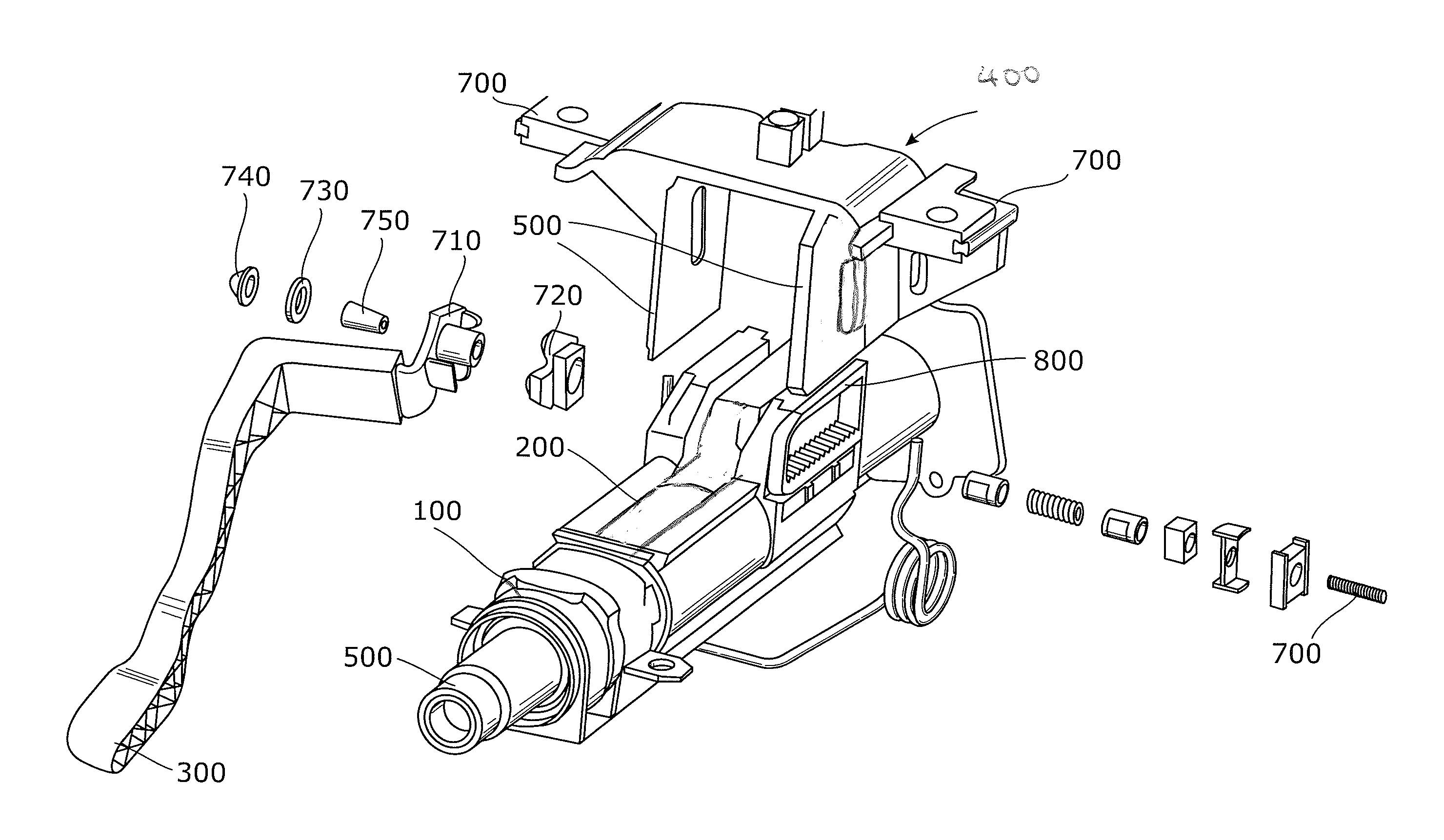 Clamp Assembly for a Steering Column Assembly