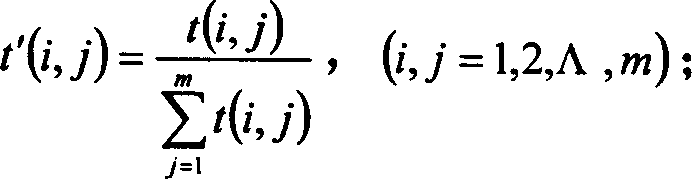 Evidence theory information blending decision method based on state vector distance