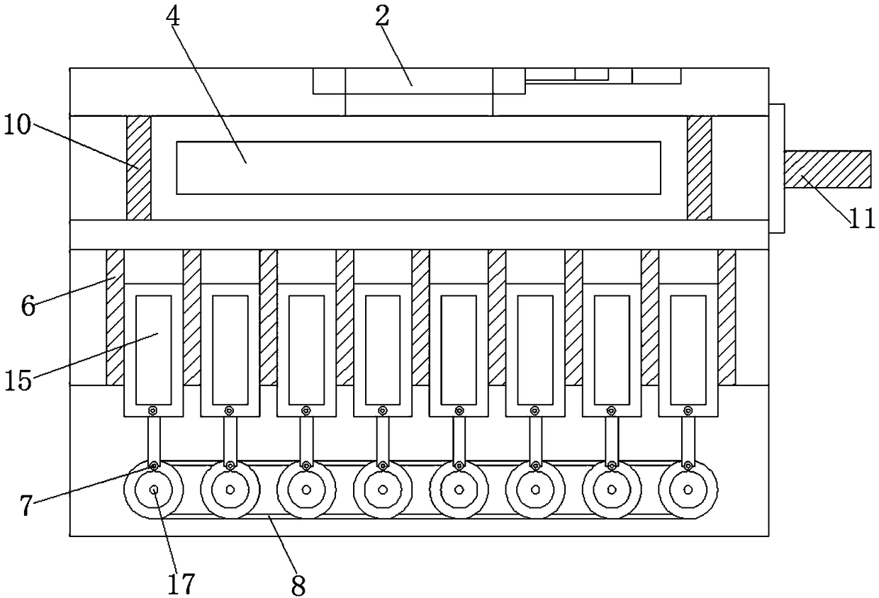 Automatic slicing device for mushroom machining