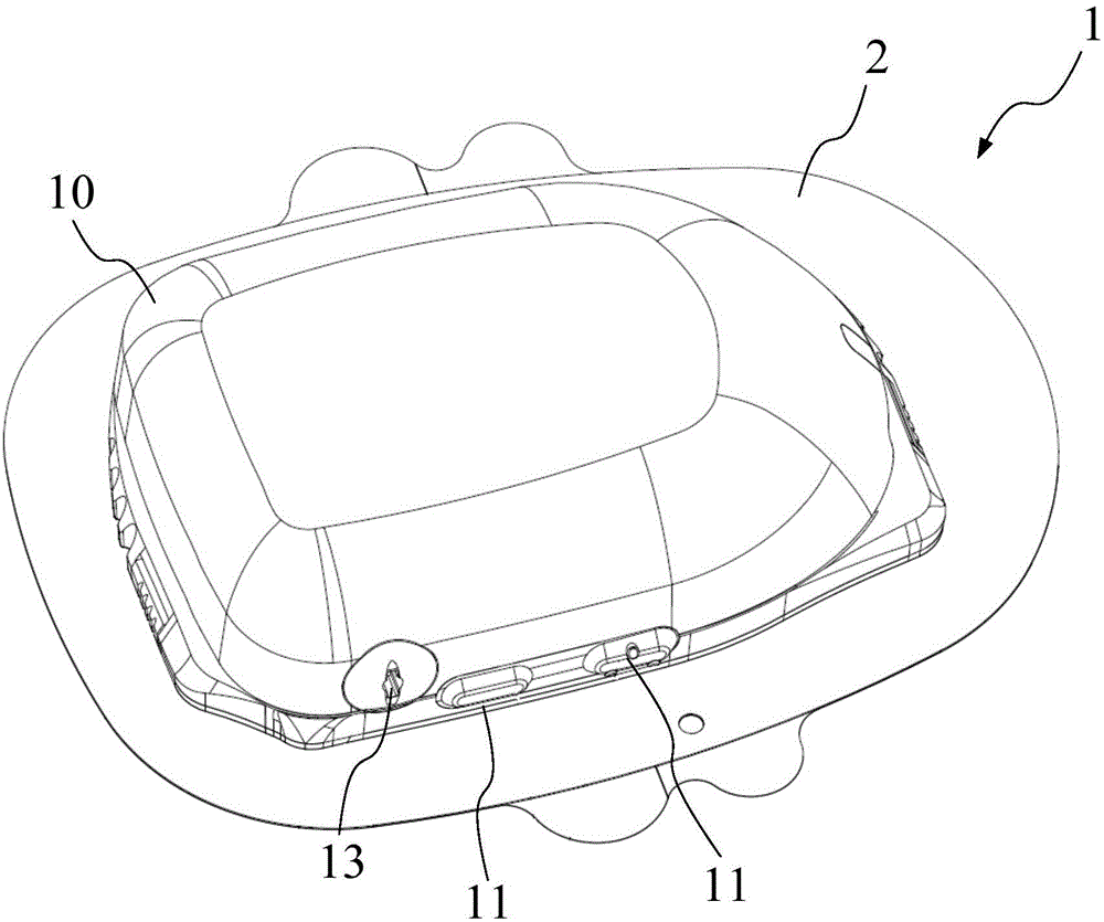 Throwable duct-free drug delivery system