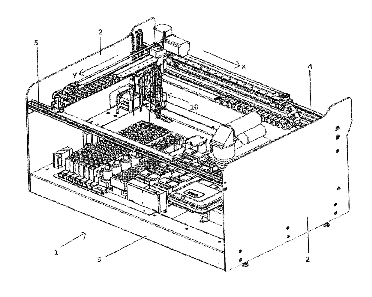 A machinery for an automated analysis of the slides in accordance with the indirect immunofluorescence assay - IFA