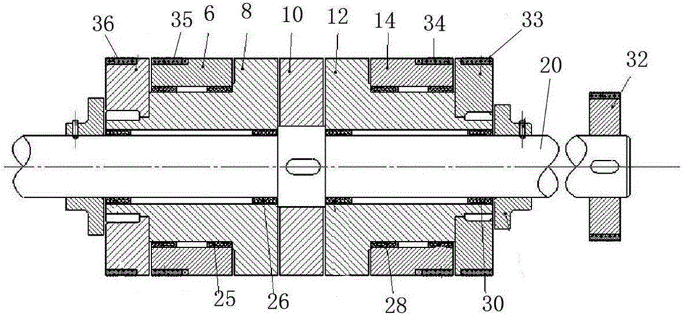 Method and device for five-component asynchronous and synchronous drafting regulation and control of yarn linear density and blended ratio