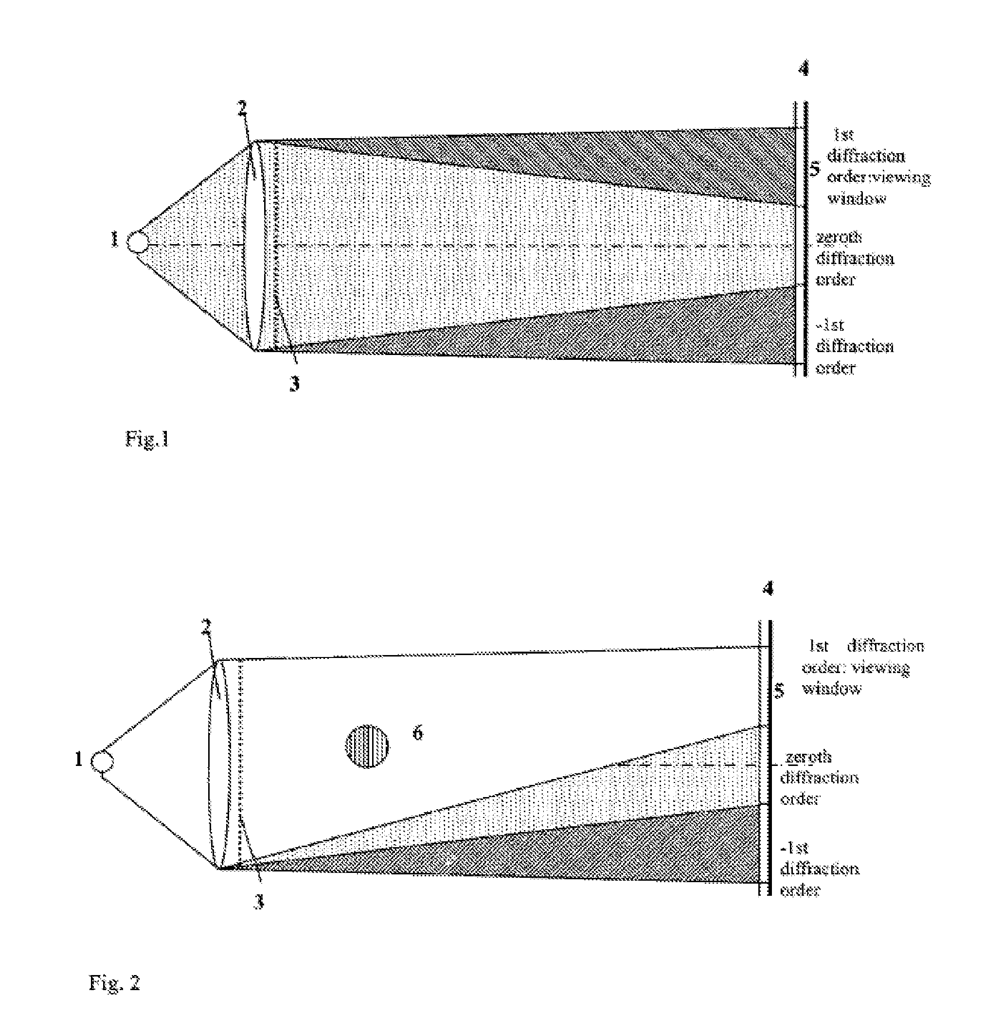 Video hologram and device for reconstructing video holograms for large objects