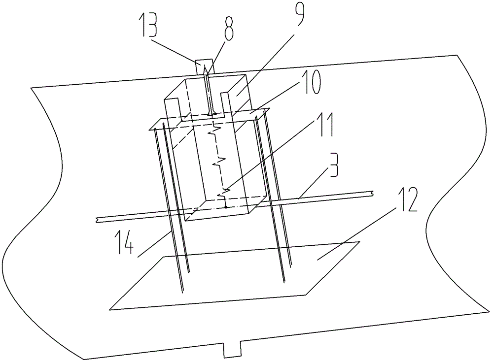 Novel discharge device for automatic vending machine