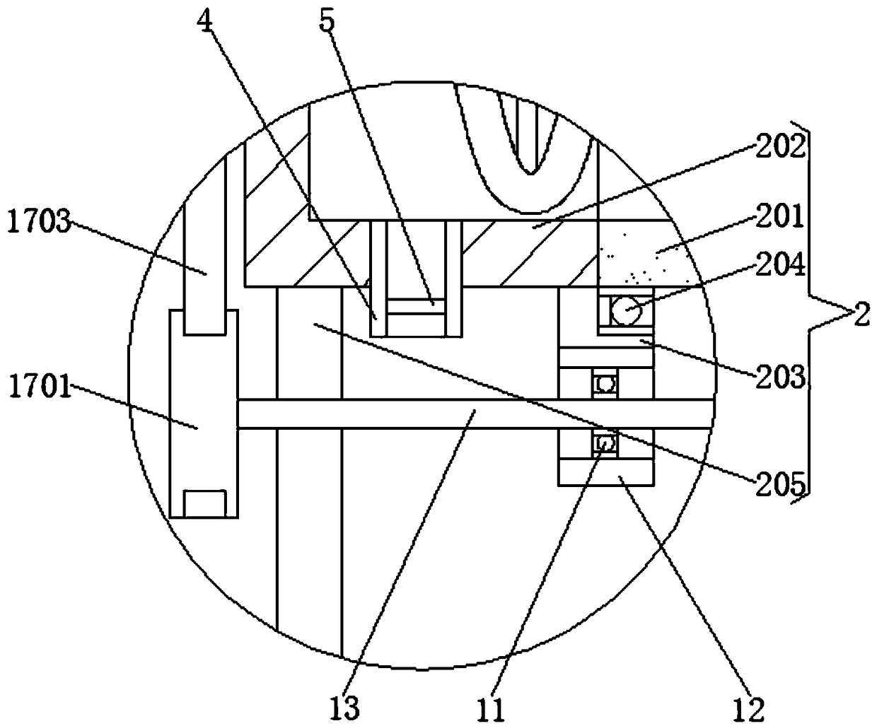 Dual-cooling fructus lycii drying device based on stream-suction heat dissipation and water-cooling heat dissipation