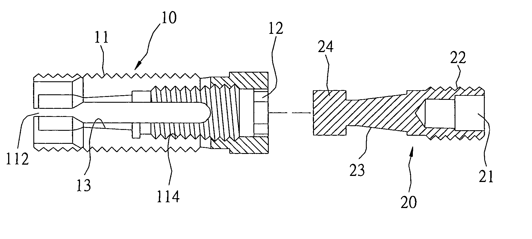 Human bone substitutional implant