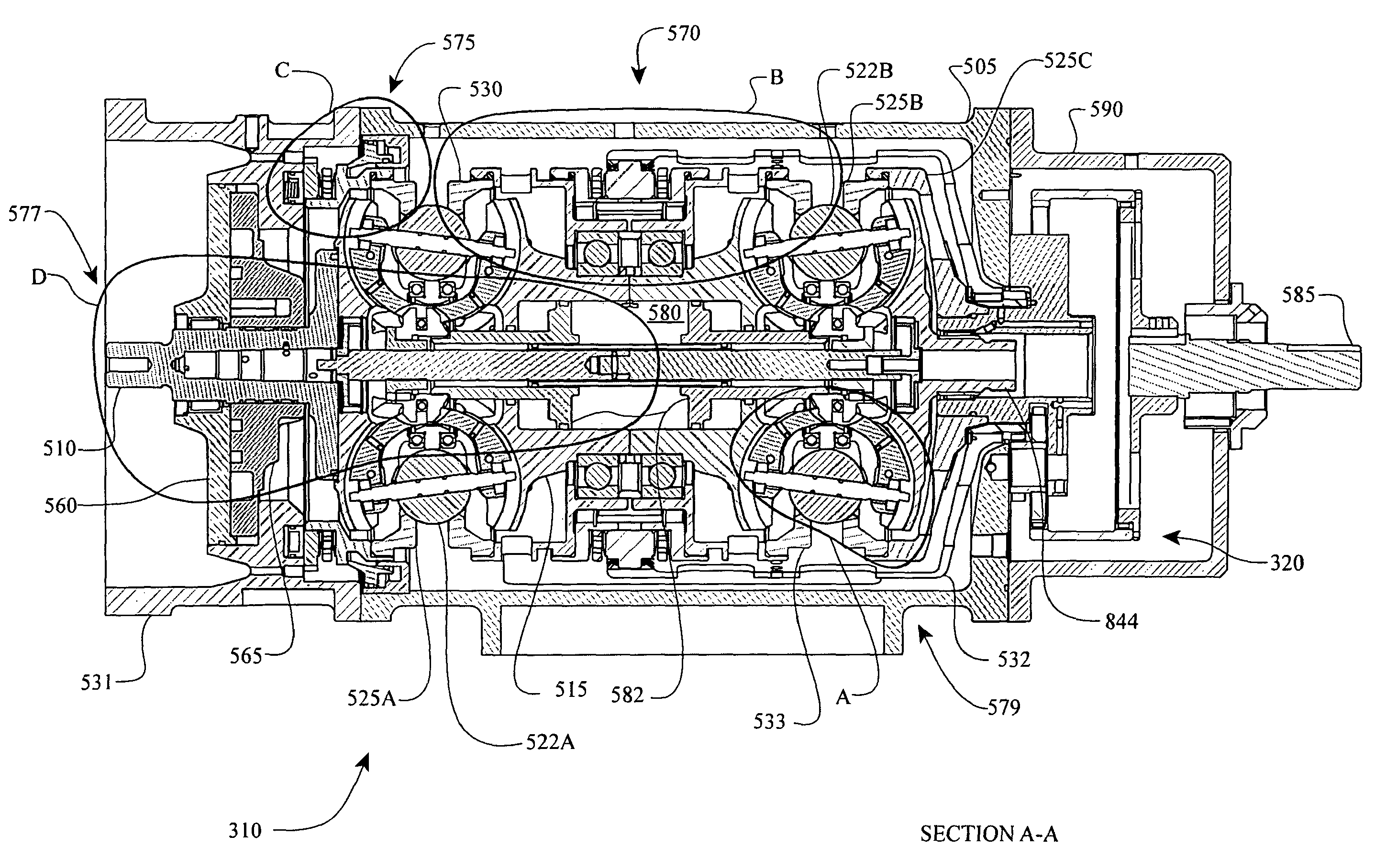 Infinitely variable transmissions, continuously variable transmissions, methods, assemblies, subassemblies, and components therefor