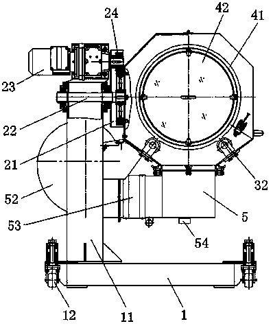 Three-dimensional dynamic type drying machine