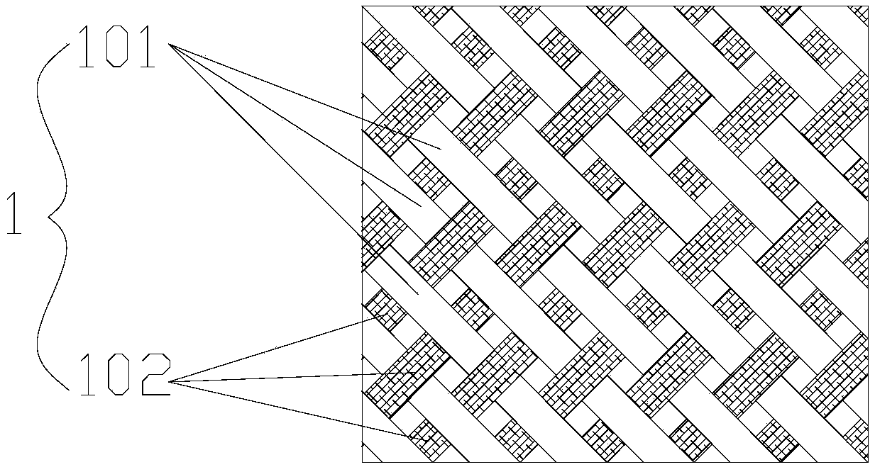 Anti-electromagnetic radiation fabric and manufacturing process thereof