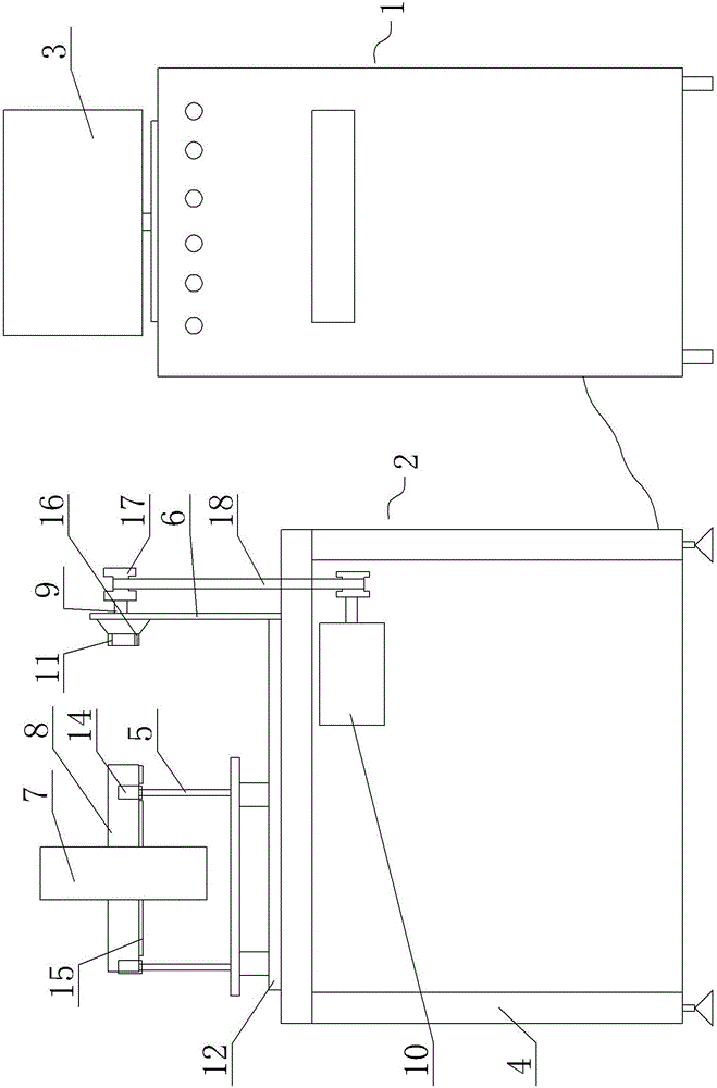 Rotor comprehensive testing table and corresponding testing method