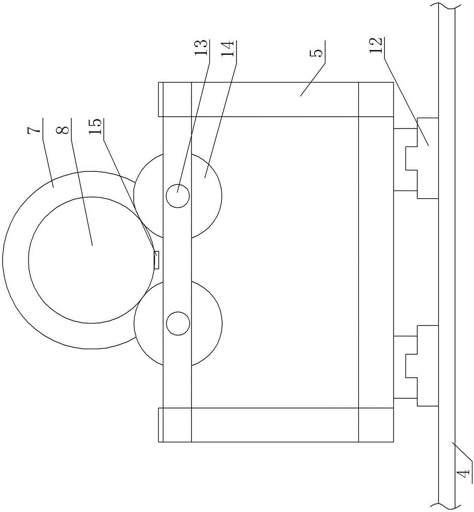 Rotor comprehensive testing table and corresponding testing method