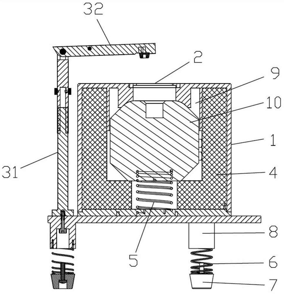 Artificial mouth noise reduction device and artificial mouth device