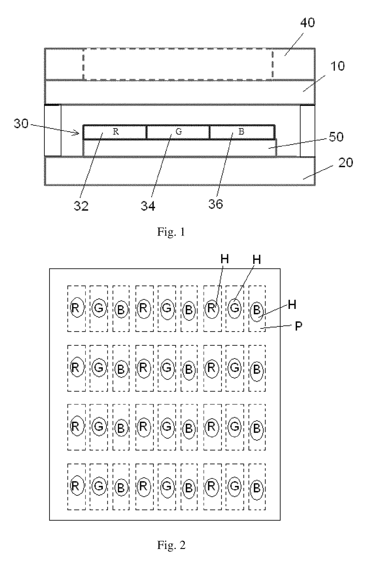 OLED display panel having opening zone for exposing sub-pixel sub-regions, and method for manufacturing the same