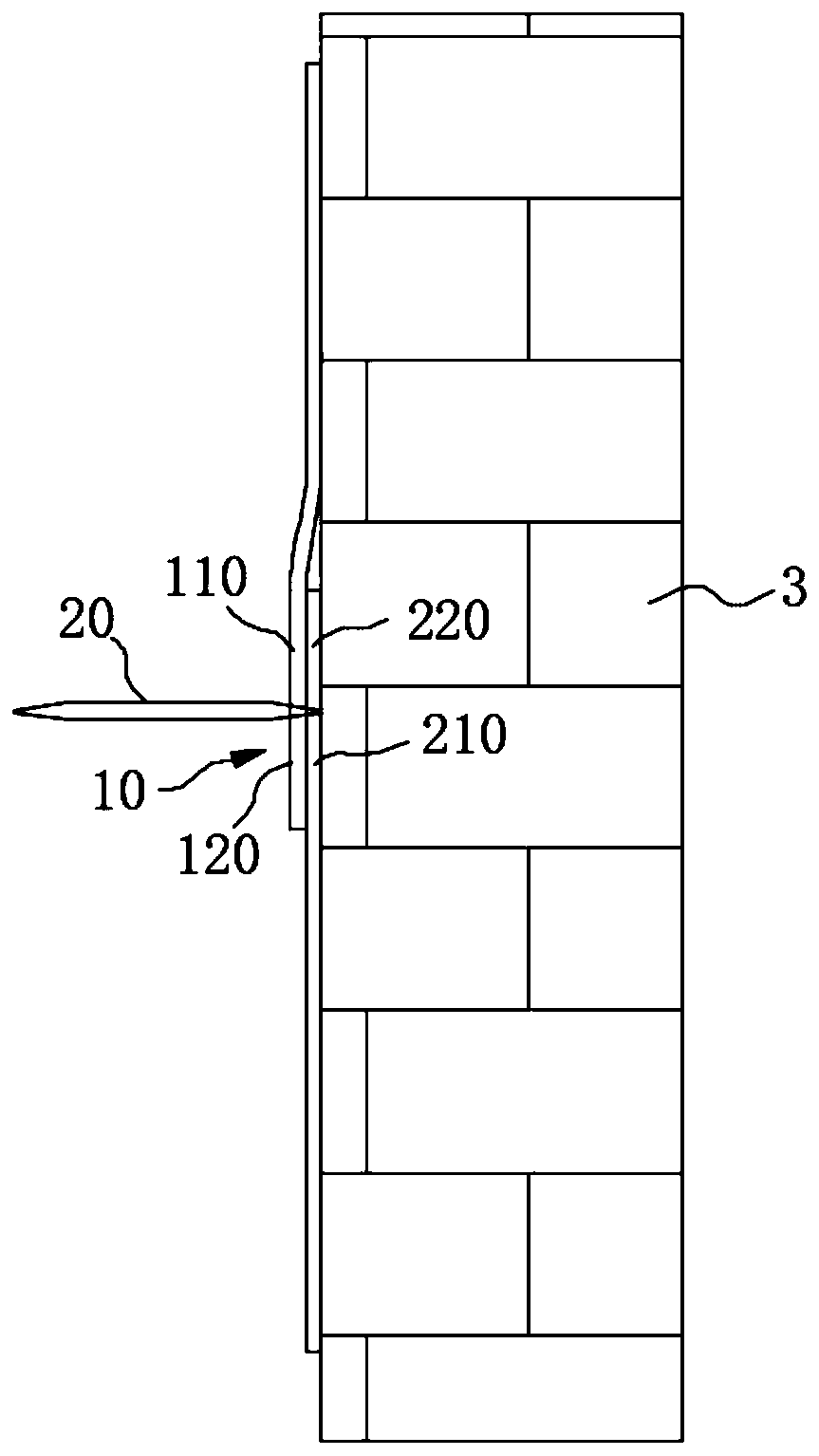 Wall paper cutting device