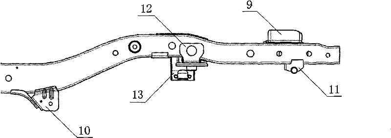 Vehicle frame with optional back suspension