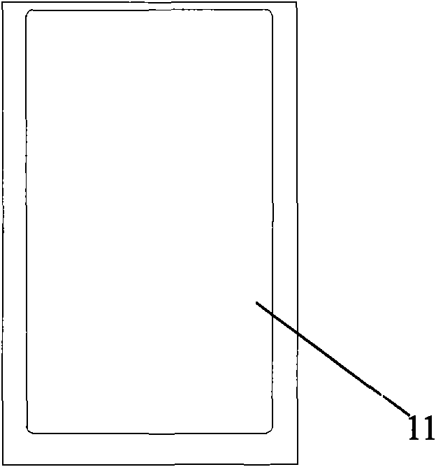 Flexible anti-interference projection-type capacitor touch screen and production process thereof