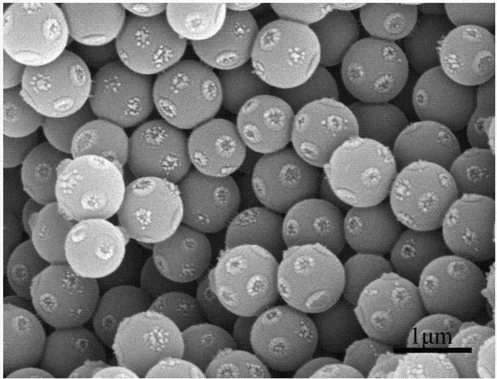 Preparation method of interlocking micro-capsules based on polymer with high specific surface area and having hierarchical porous structure