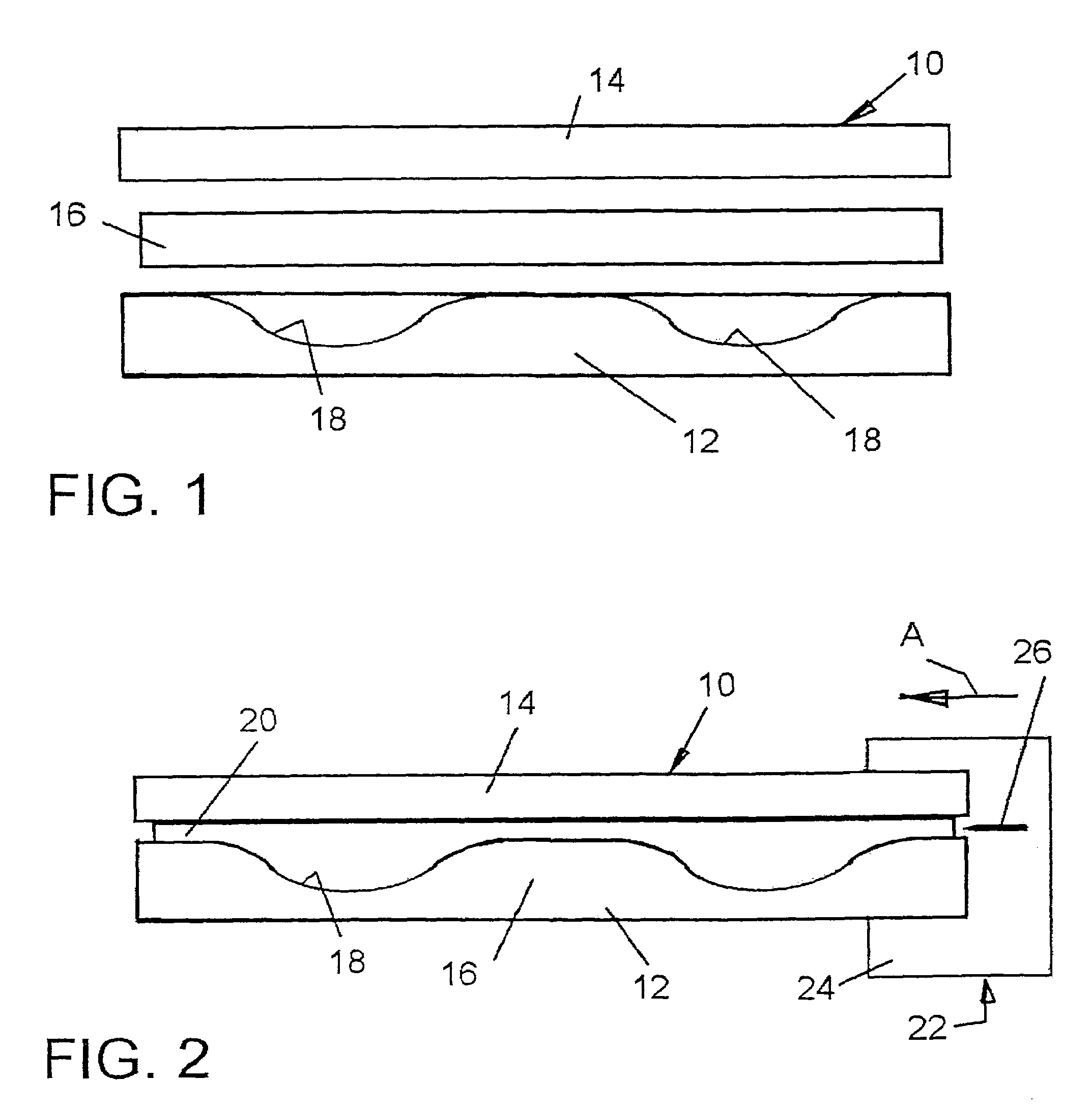 Breast pad construction for a garment