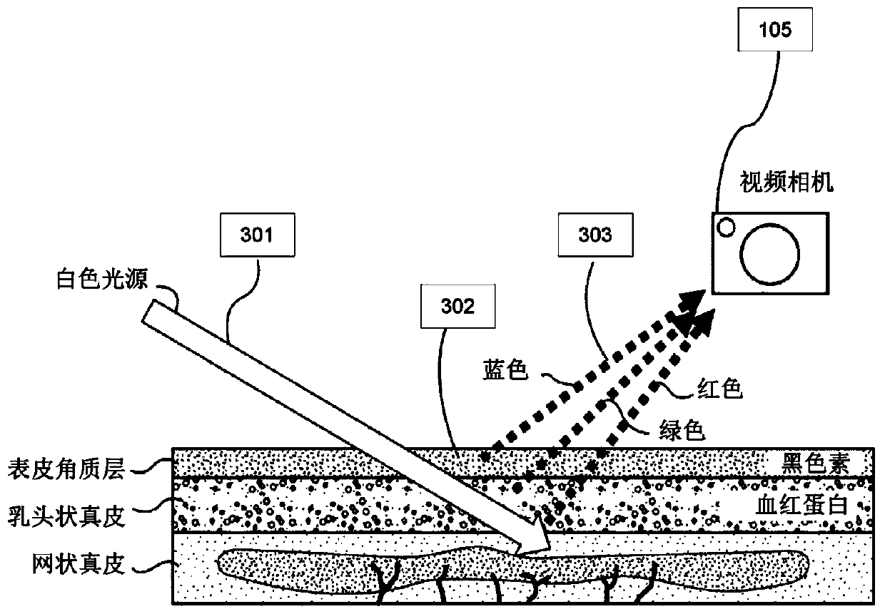 System and method for camera-based heart rate tracking