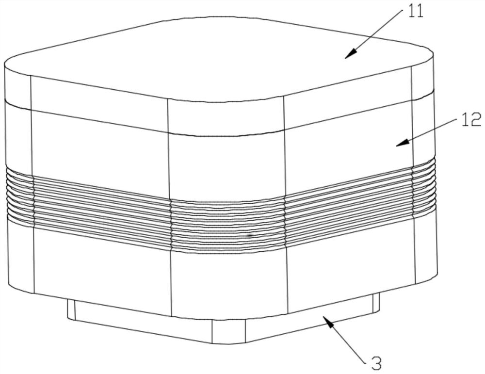 Bridge supporting damping support for constructional engineering