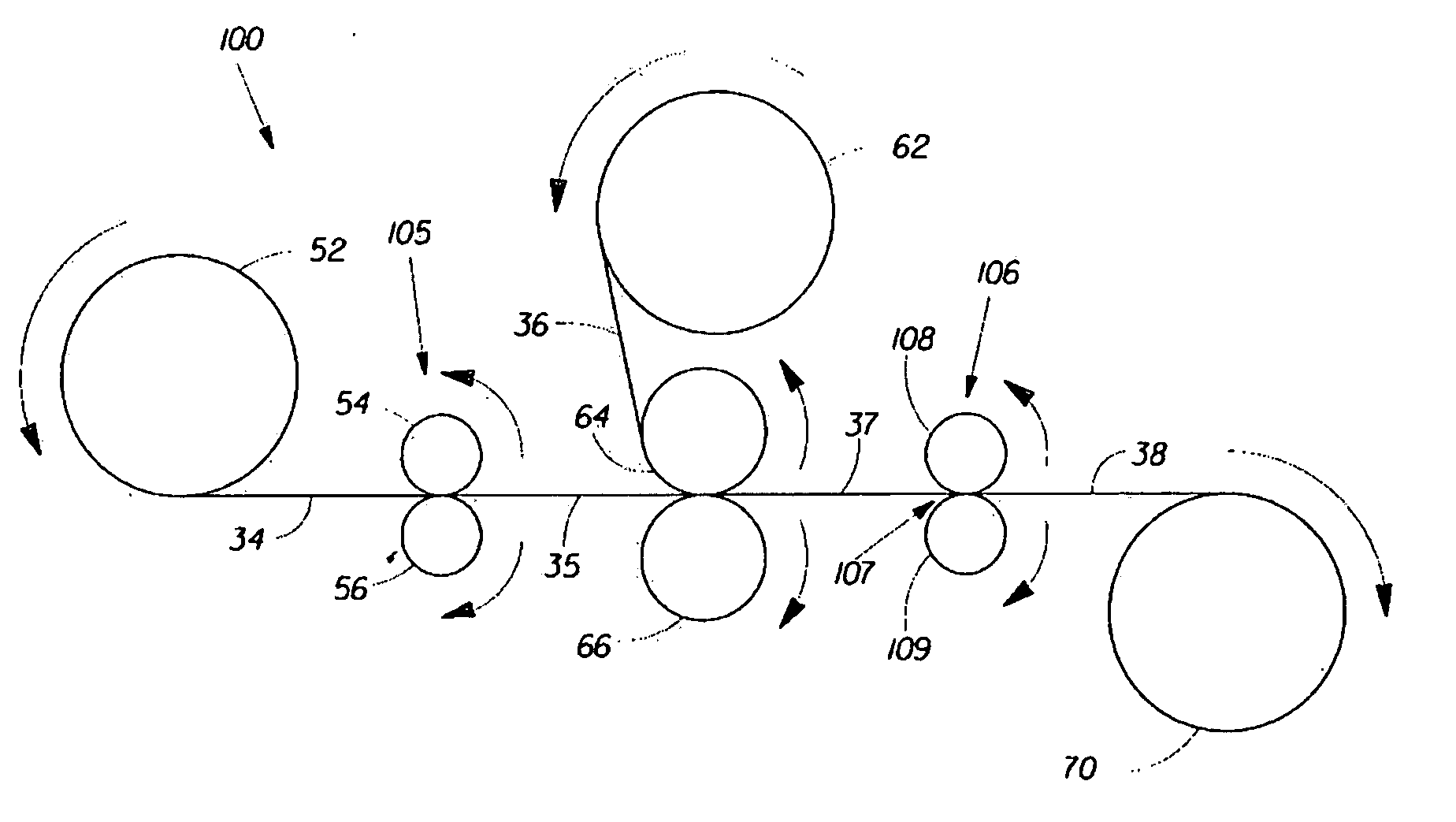 Method of gravure printing elastomeric compositions