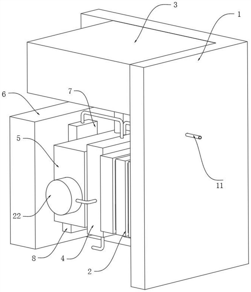 Hydrogen energy power supply equipment based on magnesium-based material