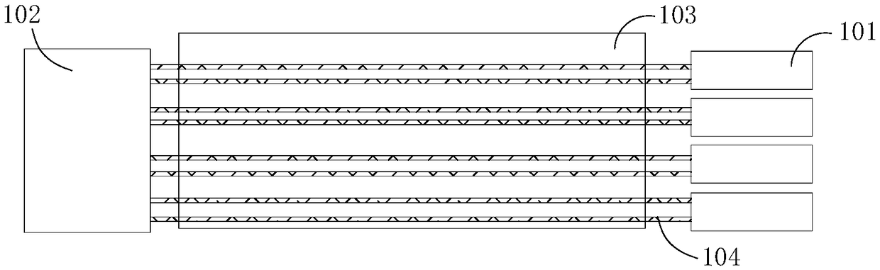 Remote monitoring system for optical cable resources