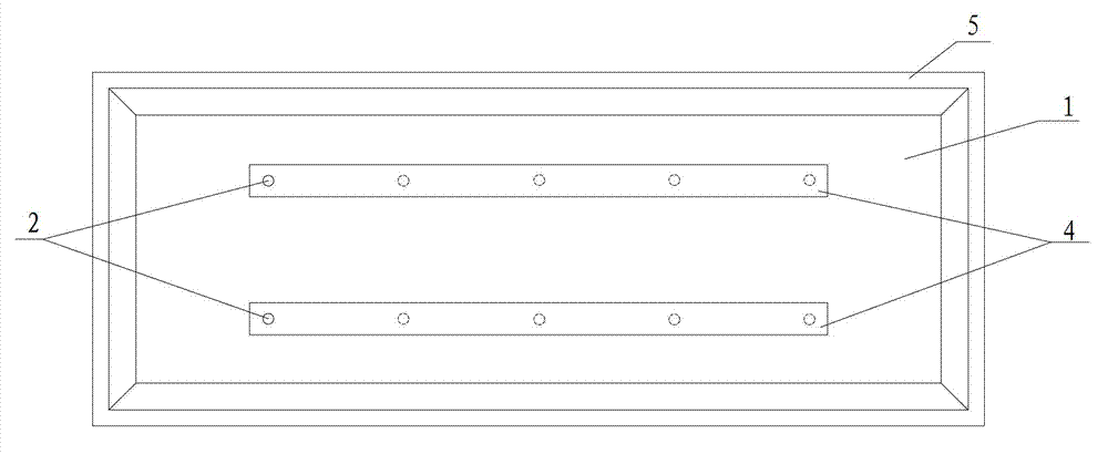 Upper gas guide and gas collecting type anode structure for aluminum electrolysis